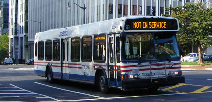 WMATA Metrobus Orion VI 2054